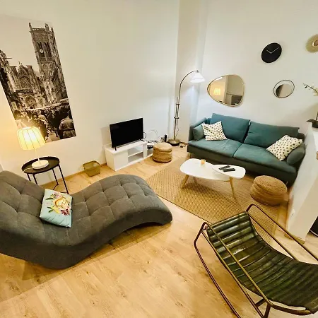 Grand Appartement, 3 Chambres, Centre De Apartman Dieppe