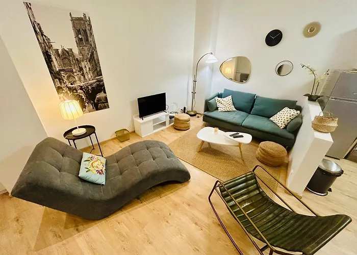 Grand Appartement, 3 Chambres, Centre De Apartment Dieppe